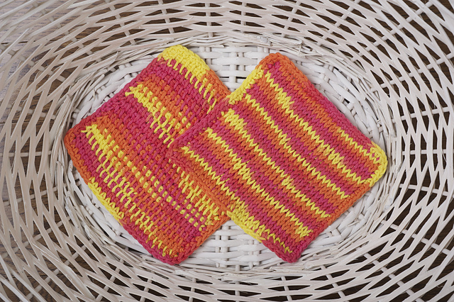 Simple Stitch Washcloth