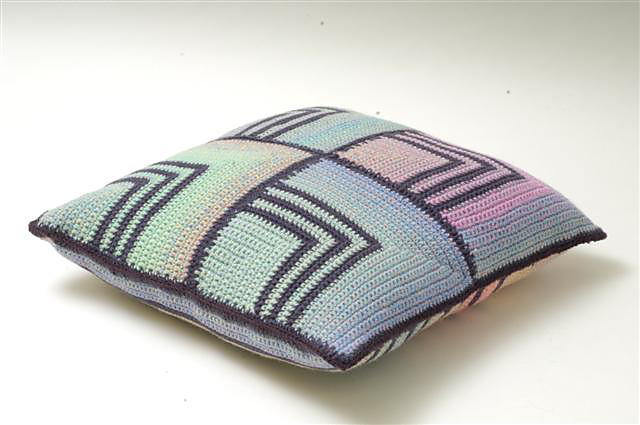 Springtime Miters Pillow