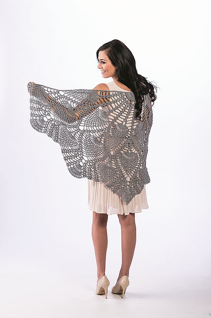 Lacy Pineapple Shawl