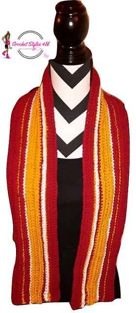 Back Loop Only Scarf