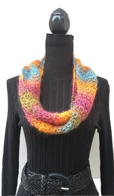 One Skein Skinny Scarf