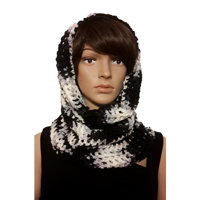 This Way That A Way Hooded Cowl