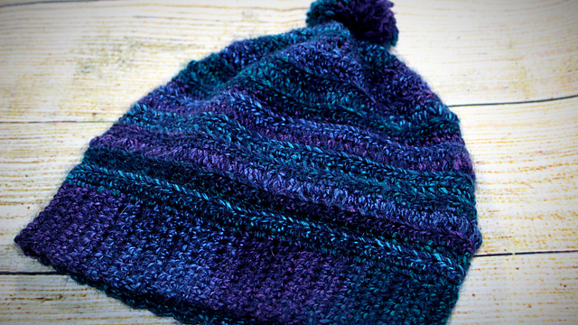Puffs and Valleys Hat