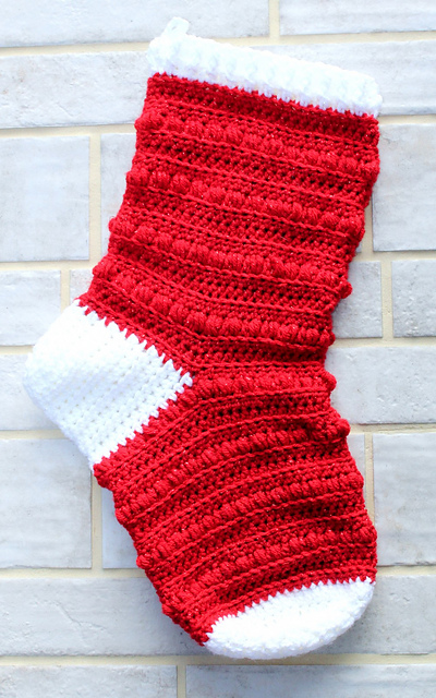 Puffs and Valleys Christmas Stocking