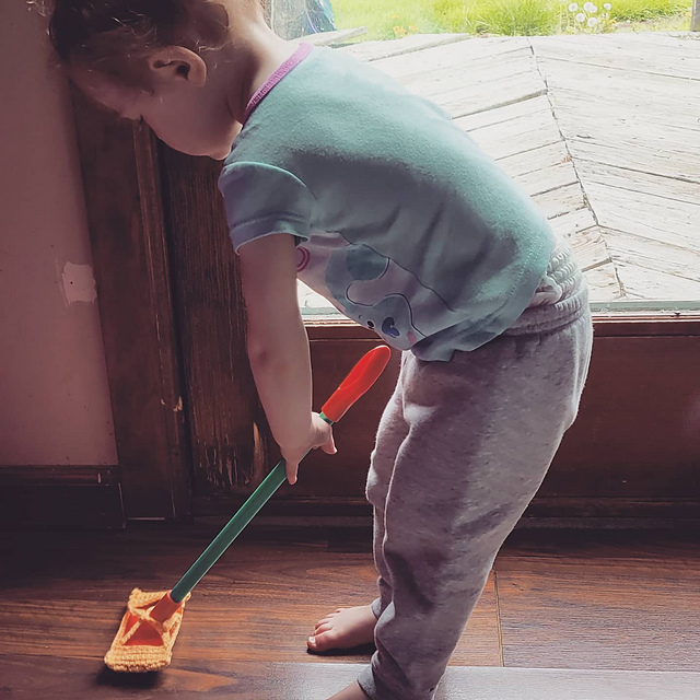 Kids Play Mop Pad