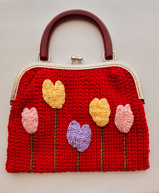Leaf Flower Purse