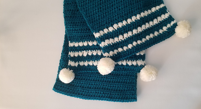 Pom Pom Scarf