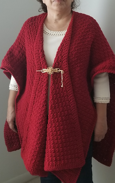 Lemon Peel Blanket Ruana