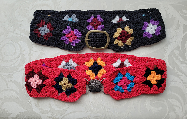 Granny Square Belt
