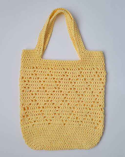 Diamond Lace Market Bag