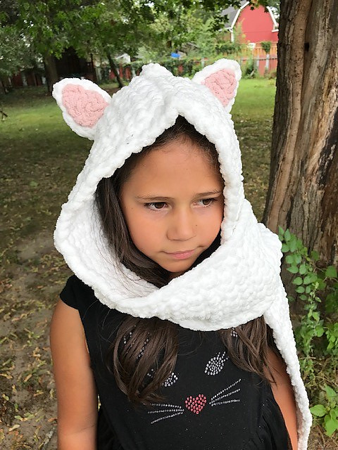 Blanket Yarn Kitty Scoodie