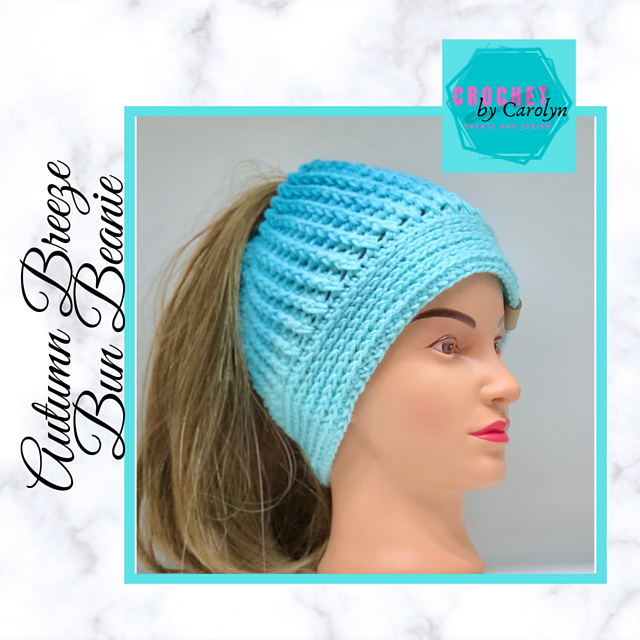 Autumn Breeze Bun Beanie