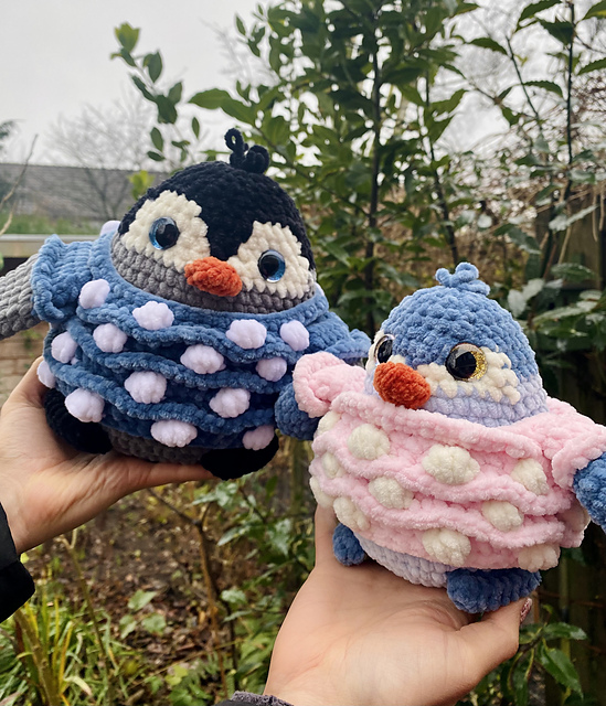 Mama and Baby Penguins
