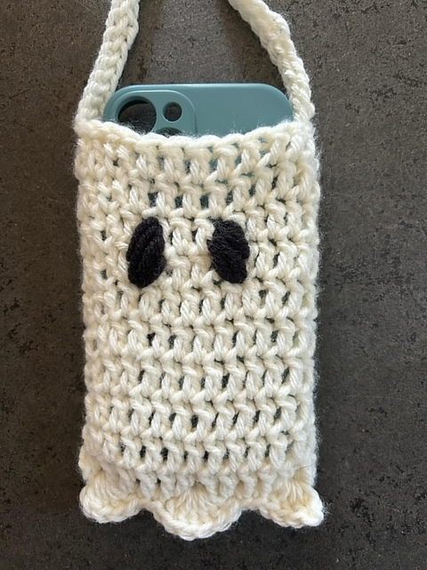 Simple Ghost Phone Bag