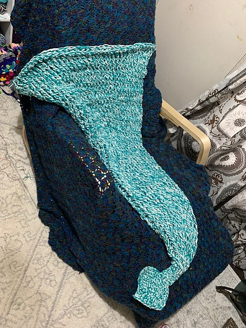 Dragon Tail Coccon Blanket
