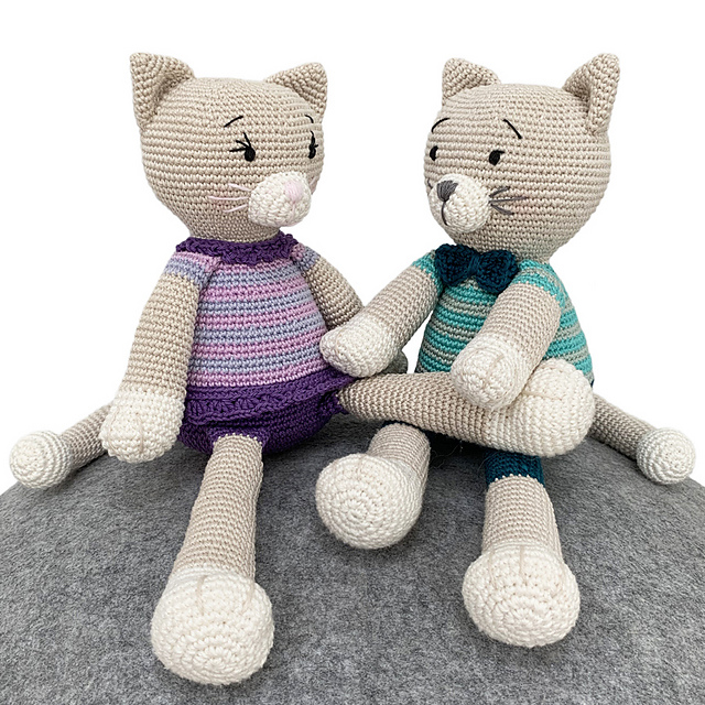 Kattene Mio & Moses