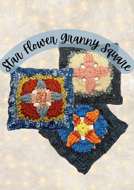 Star Flower Granny Square