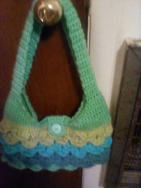 Crochet Crocodile Stitch Bag