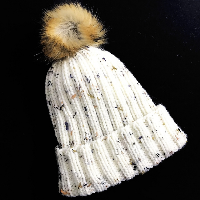 Chunky Ribbed Hat for Adults