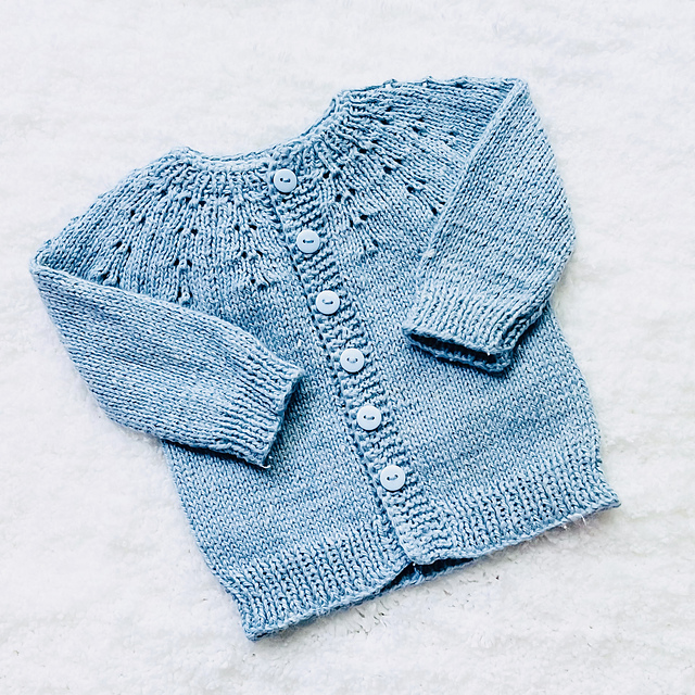 Ravelry: Liam knit Baby Cardigan pattern by Sara Quinta