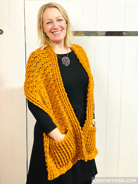 Wave After Wave Shawl
