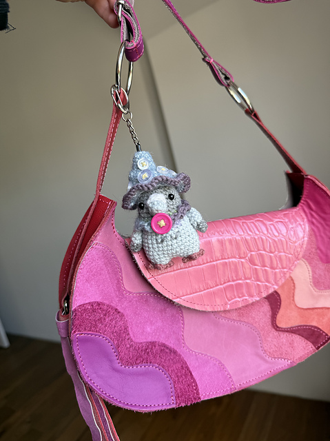 Wizard Pigeon bag charm