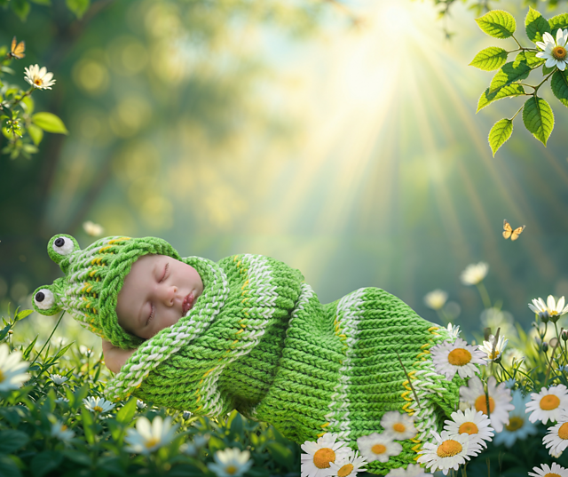 Baby Frog Cocoon
