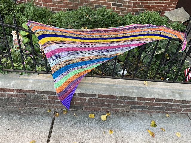 Sugar Pie Honey Bunch Shawl