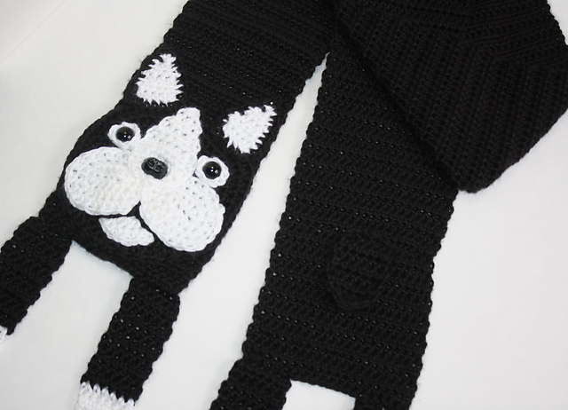 Boston Terrier Scarf