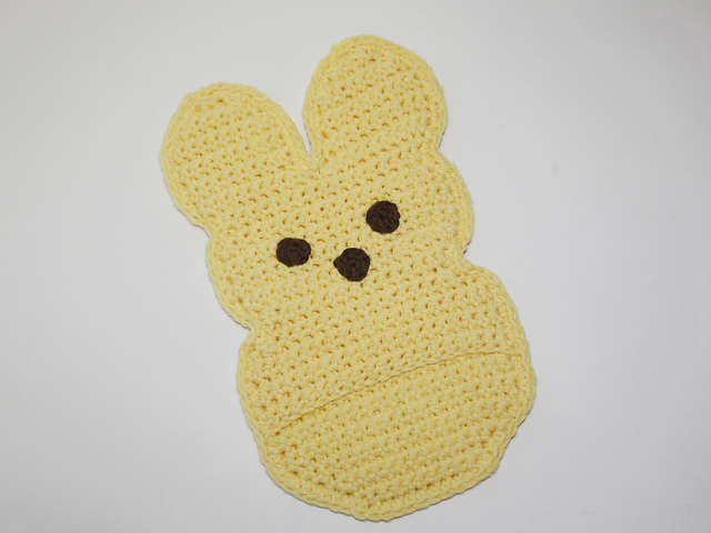 Bunny Peep Easter Pot Holder
