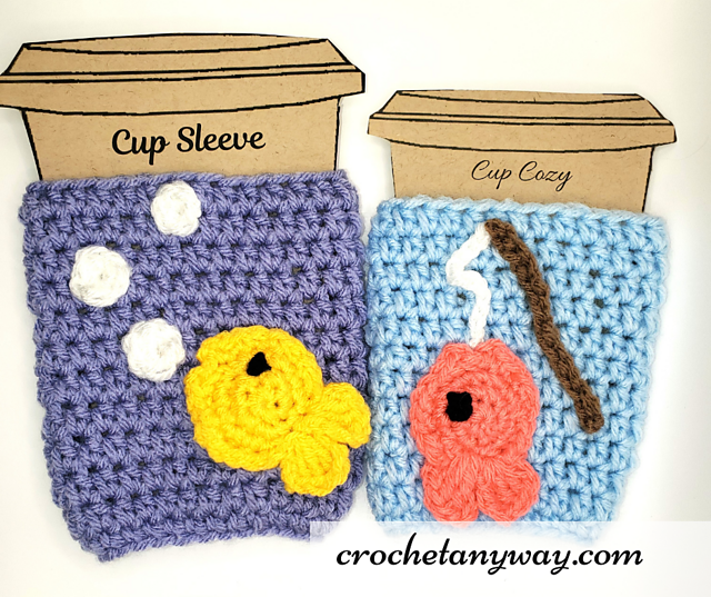 Gone Fishing Coffee Cup Cozy