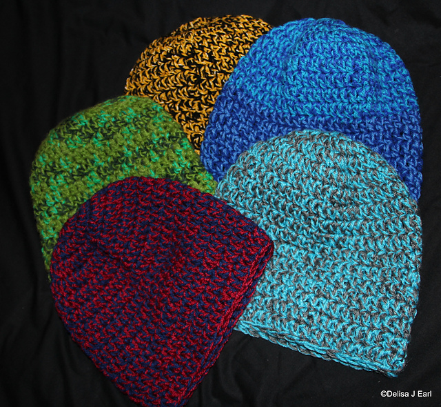 Mens Double Strand Beanie