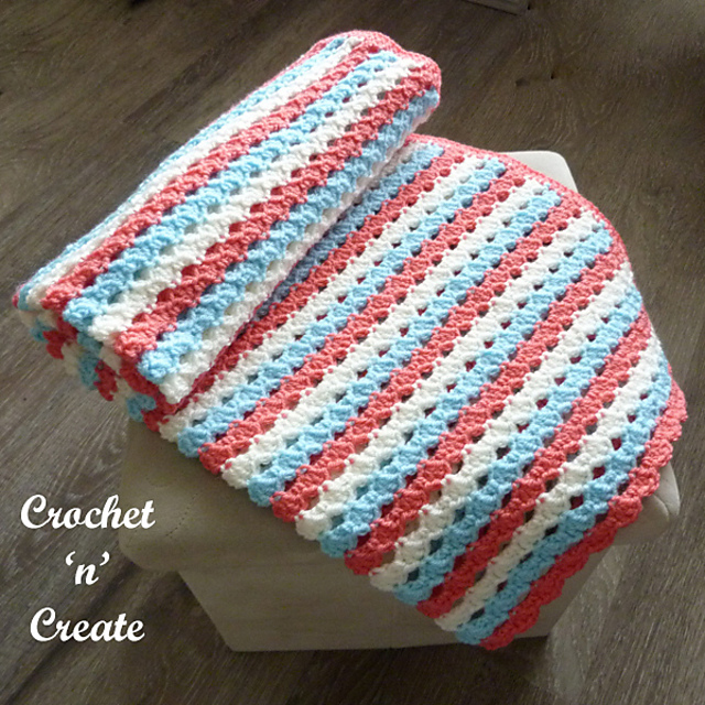 Seashell Baby Blanket