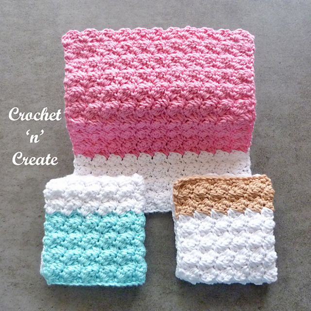 Tops and Tails Dishcloth