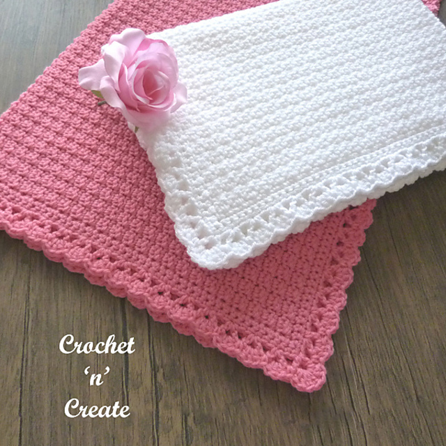 Soft Rose Baby Blanket