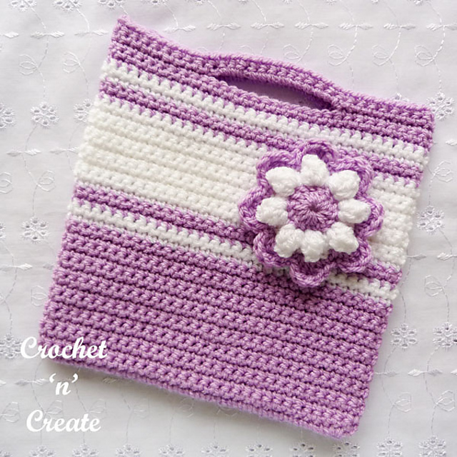 Girls Flower Bag