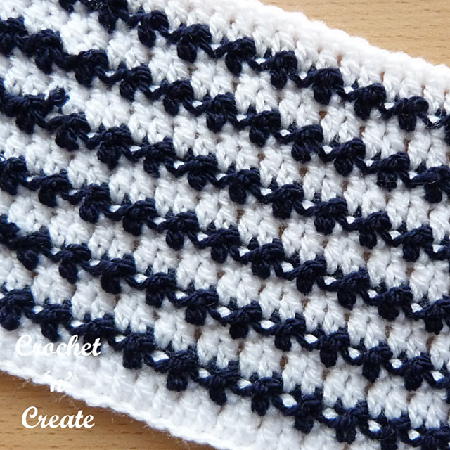 Up and Down Crochet Stitch