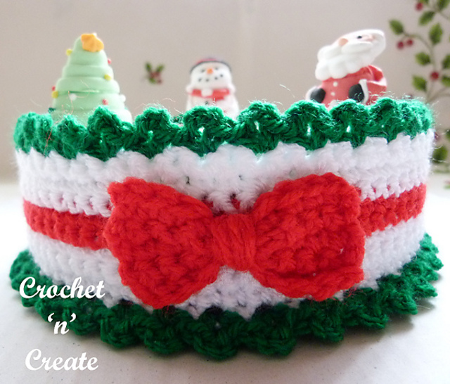 Christmas Cake Frill