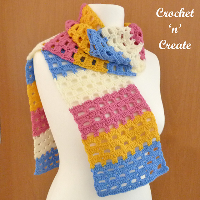 Spring Box Scarf