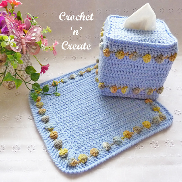Mat and Tissue Box Cover