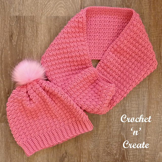 Berry Cowl and Hat