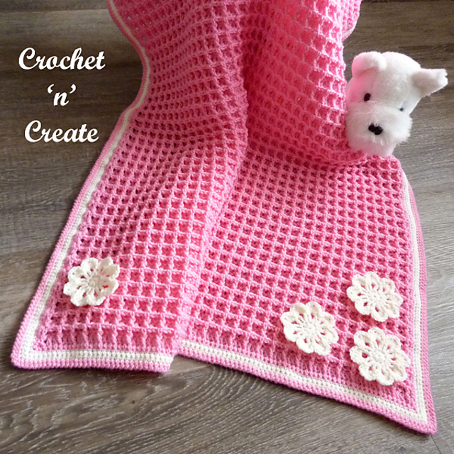 Waffle Baby Blanket