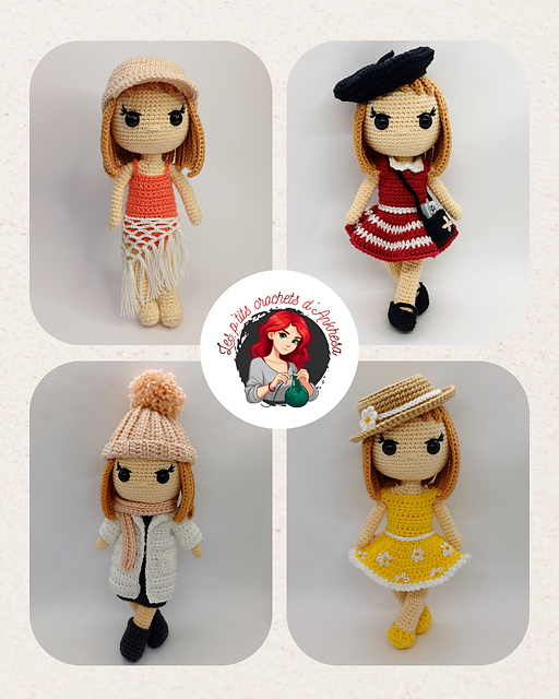 Rowan et ses 4 tenues