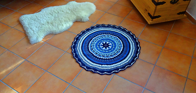 Mandala- Teppich