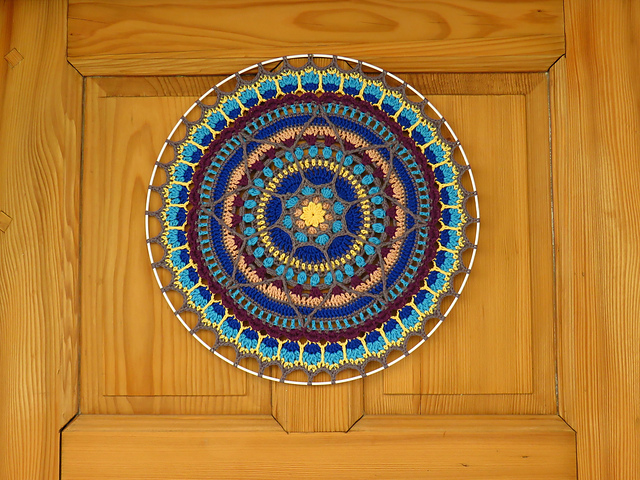 Mandala Blue Night Shadow