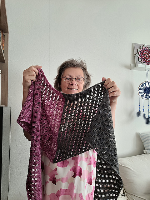 Häkeltuch Sina