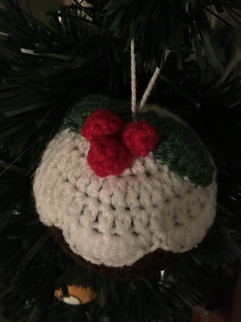 Christmas Pudding Bauble