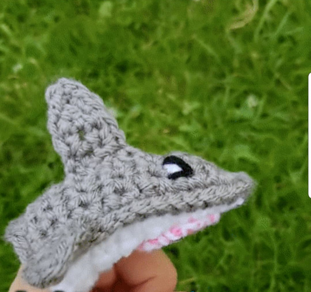 Shark Finger Puppet