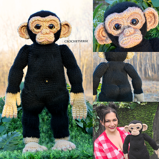 Realistic Chimp and Hat