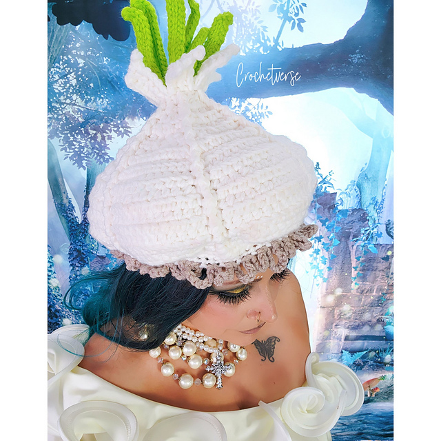 Ravelry: Garlic Festival Hat pattern by Stephanie Pokorny